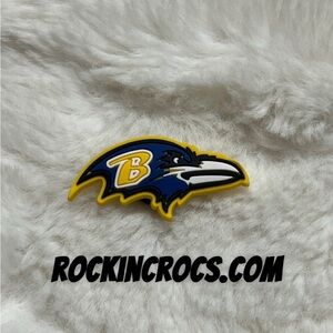 Baltimore Ravens Croc Charm